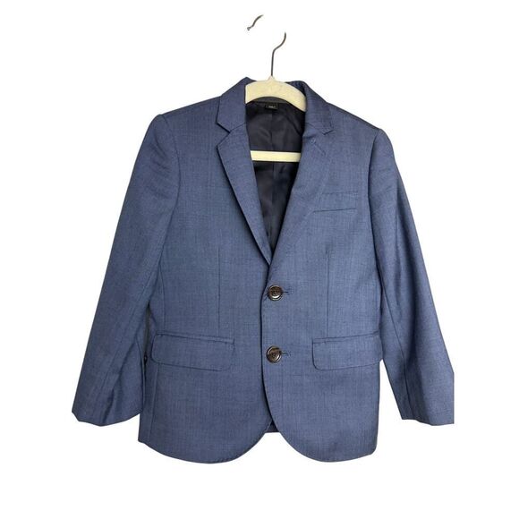 Crewcuts Ludlow Suit Jacket in Stretch Worsted Wool Bend Boy's Sz. 4 - Picture 2 of 5
